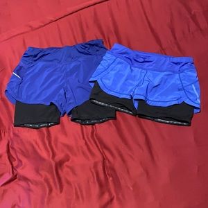 2 pairs of Athleta Shorts